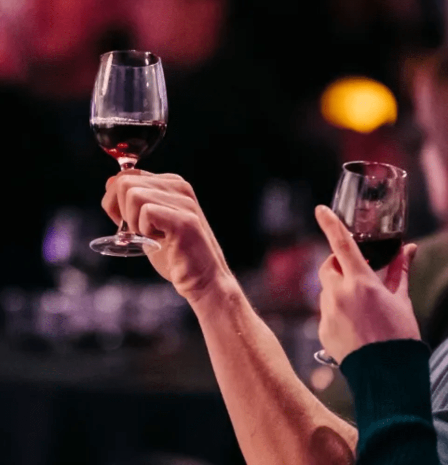 Curated selection of wines